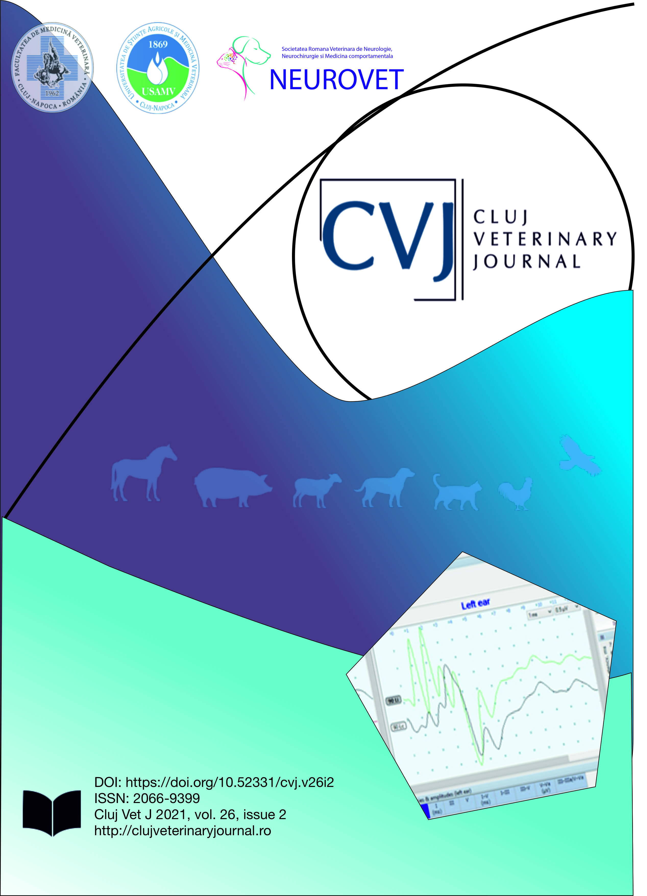 					View Vol. 26 No. 2 (2021): Cluj Veterinary Journal
				