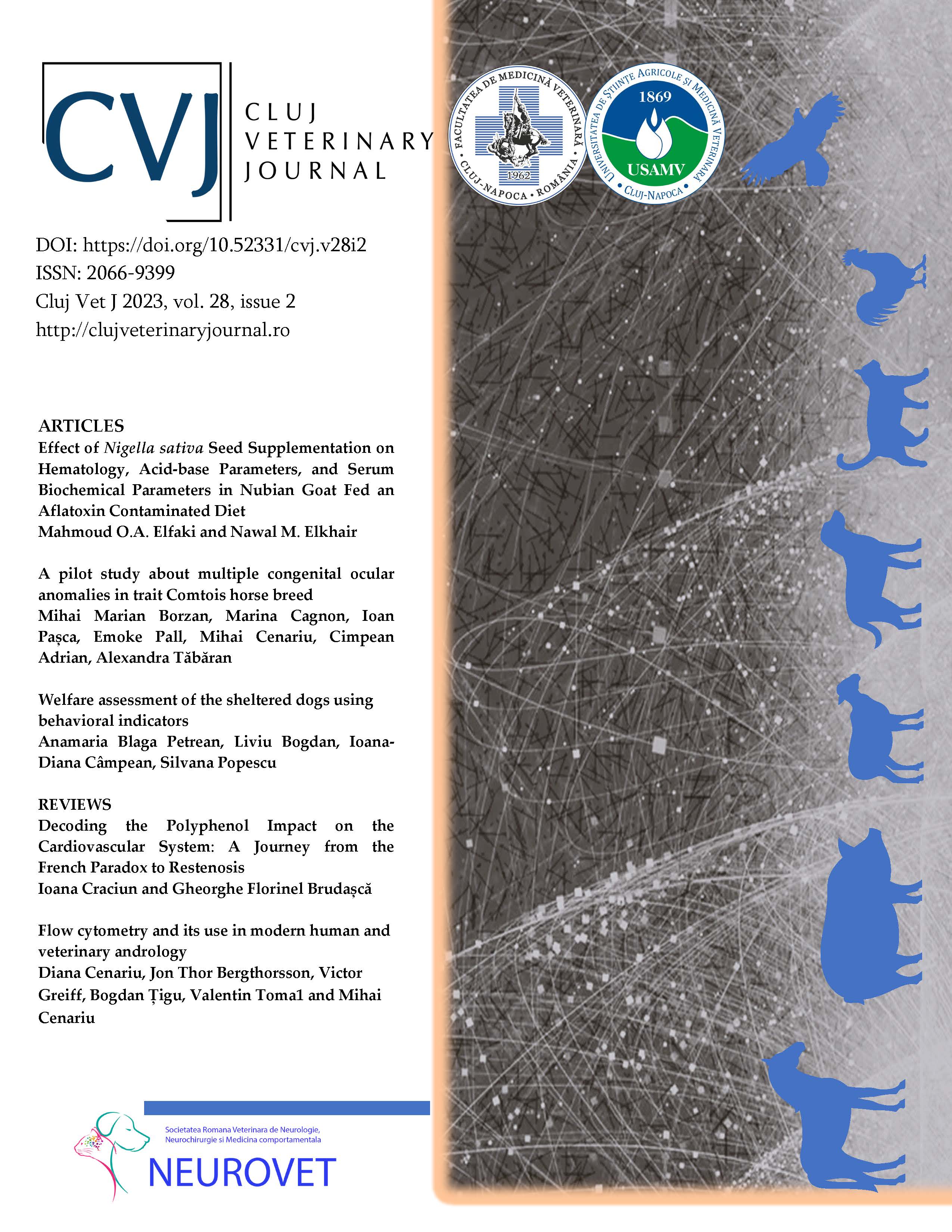 					View Vol. 28 No. 2 (2023): Cluj Veterinary Journal
				